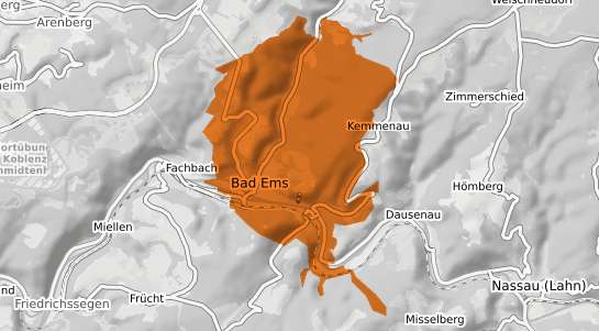 Mietspiegelkarte Bad Ems